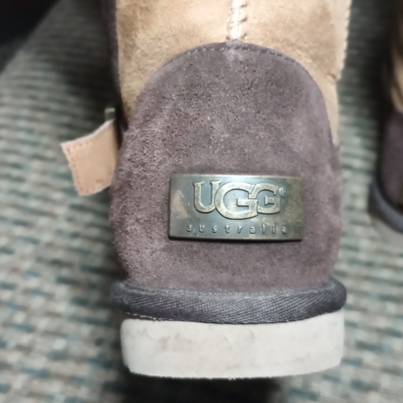 UGG Tan and Brown Winter Boots - Picture 11 of 12